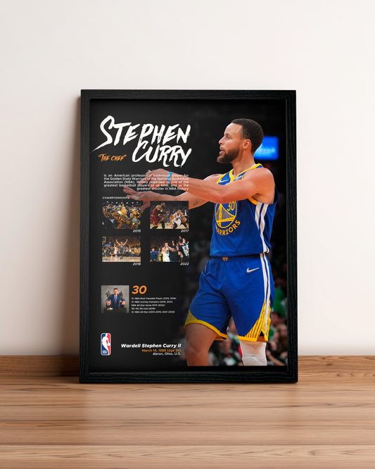 Steph Curry - Cuadro Deportista #2