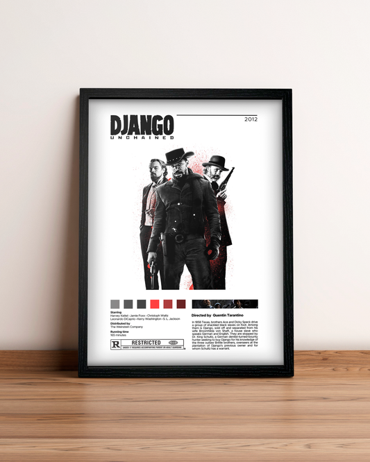 Django Unchained - Cuadro Película #2