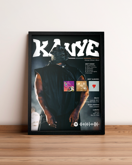 Kanye - Cuadro Artista #2