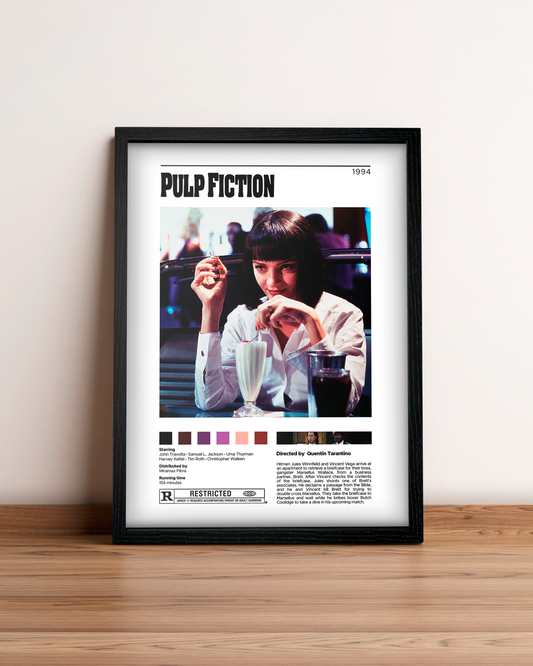 Pulp Fiction - Cuadro Película #3