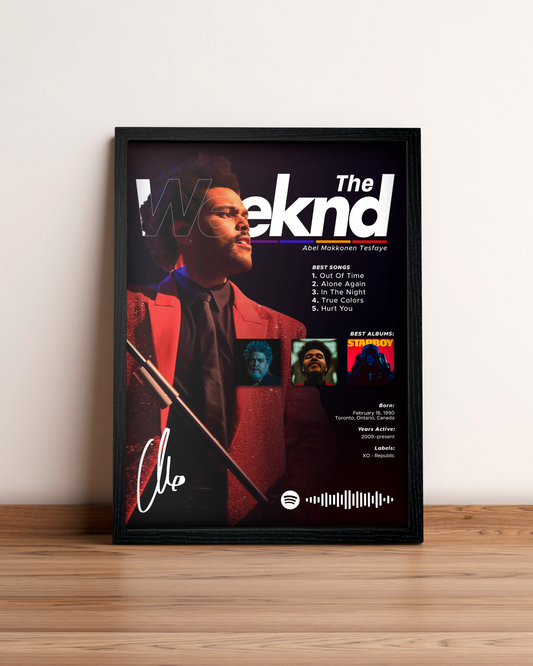 The Weeknd - Cuadro Artista